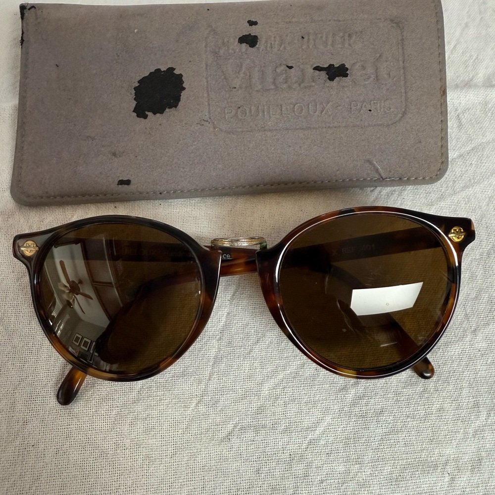Vuarnet Vintage Tortoise Shell Sunglasses